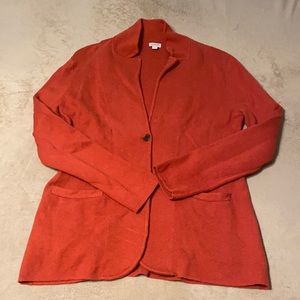 J Crew Sweater Blazer, L